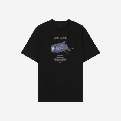 아더에러 아더에러 스페이스 2.0 성수 티셔츠 블랙 Ader Error Space Seongsu T-Shirt Black