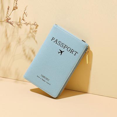 여권지갑추천 파스텔톤 해외 여행 여권 지갑 수납 집업