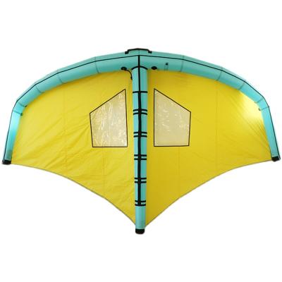 전동서핑 휴대용 풍선 wingfoiling sail 4m5m6m 윙 포일 서핑 윈드서핑 윙서프 윙보드 서핑, 노랑