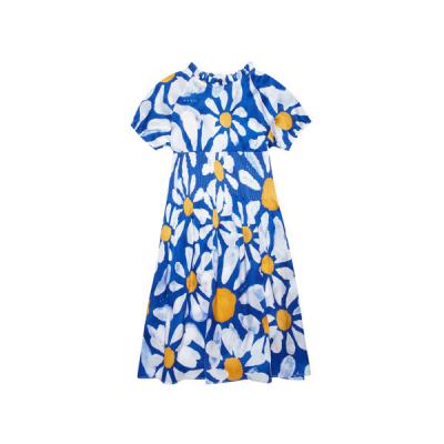 마르니원피스 [마르니] [MARNI KIDS] 키즈 플라워 패턴 반팔 원피스 드레스(M00673_0M8