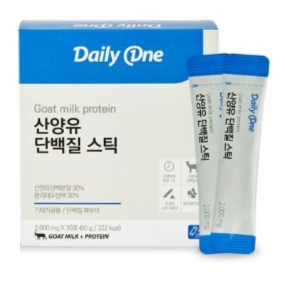 산양유단백질 데일리원 산양유 단백질 스틱 30p