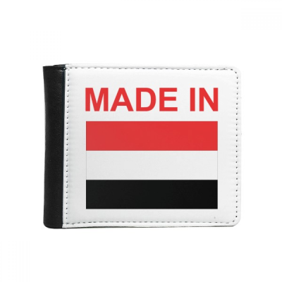 지갑제조 예멘 국가 제조 Love Flip Bifold 인조가죽 지갑 다기 능 카드 지갑 선물