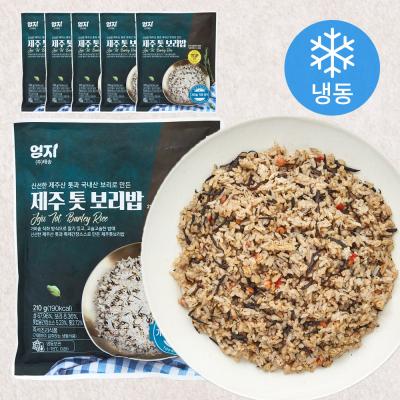 보리새우 [로켓프레시] 태송 제주 톳 보리밥 (냉동)