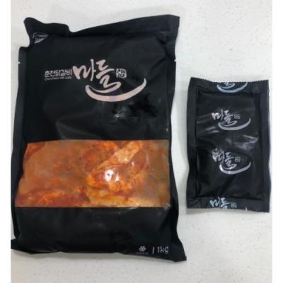 마들푸드 마들푸드 국내산 춘천 양념 닭갈비 1kg 1팩