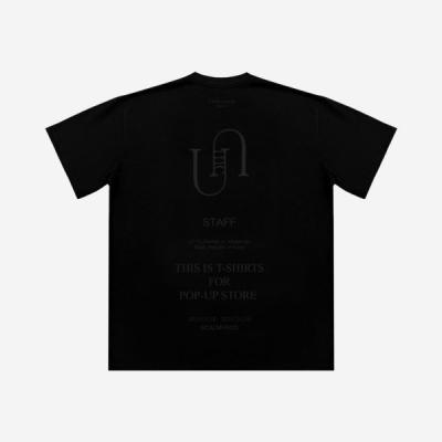 언더마이카 매장판 언더마이카 신세계 팝업 티셔츠 더블 블랙 - 22