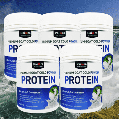 초유프로틴단백질 뉴질랜드 파이오라 산양 유 초유 유청 단백질 프로틴 보충제 파우더 가루 분말 5개